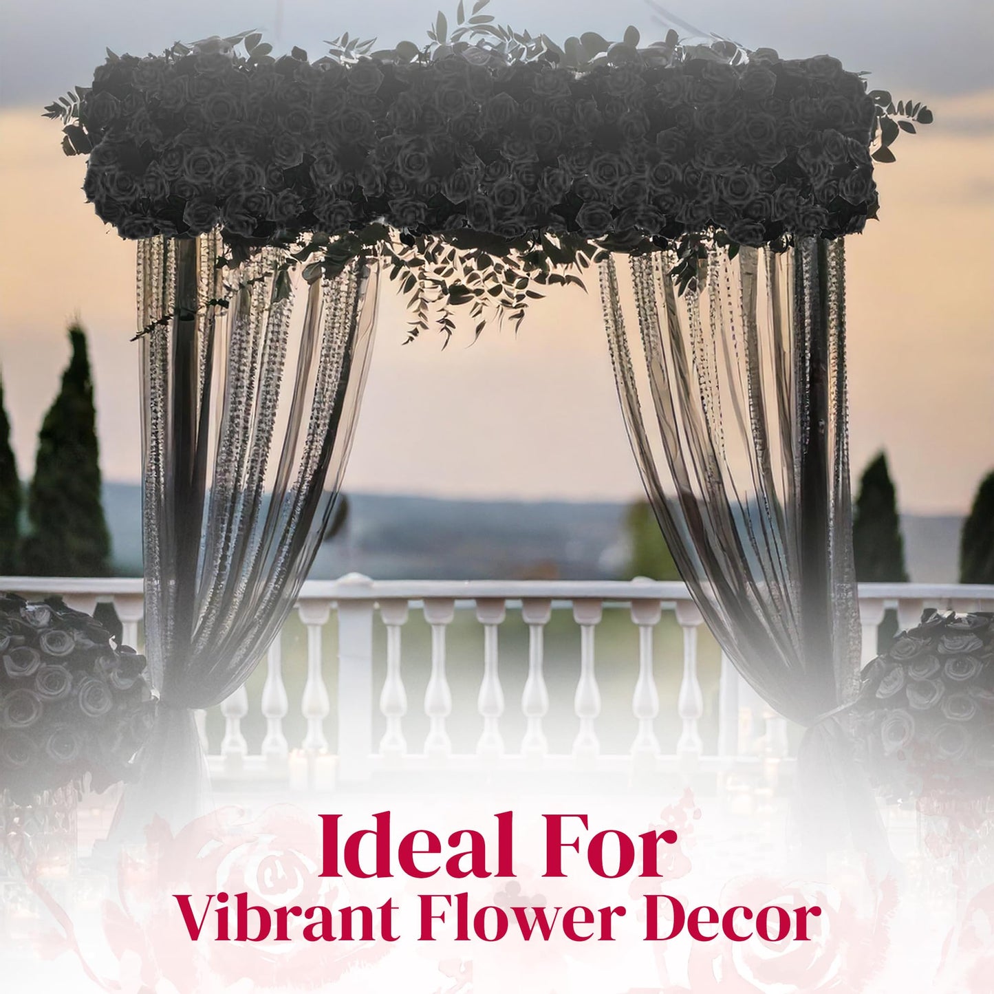 Artificial Foam Roses 25 pcs (Petalscentusia)