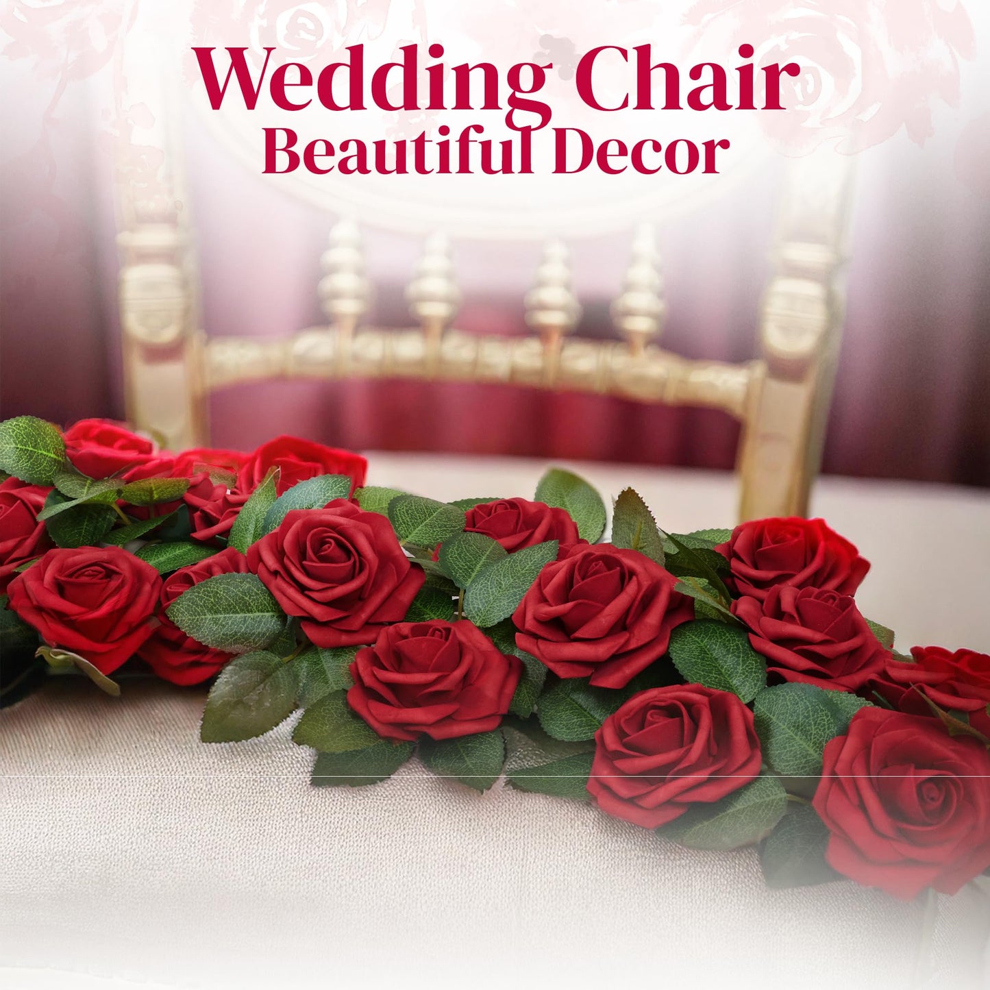 Artificial Foam Roses 25 pcs (Petalscentusia)