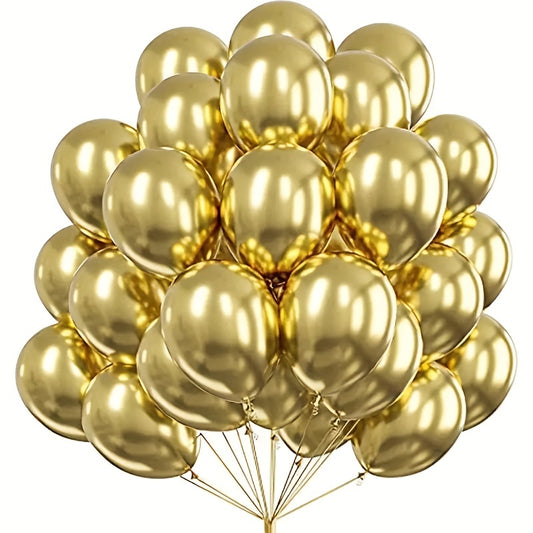5inch Metallic latex balloons 25pcs