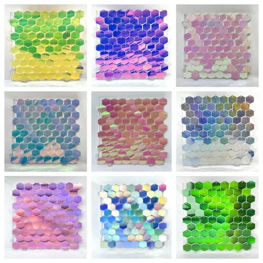 Hexagonal Sequin Panel (Shimmer Wall) 12/16/18pcs