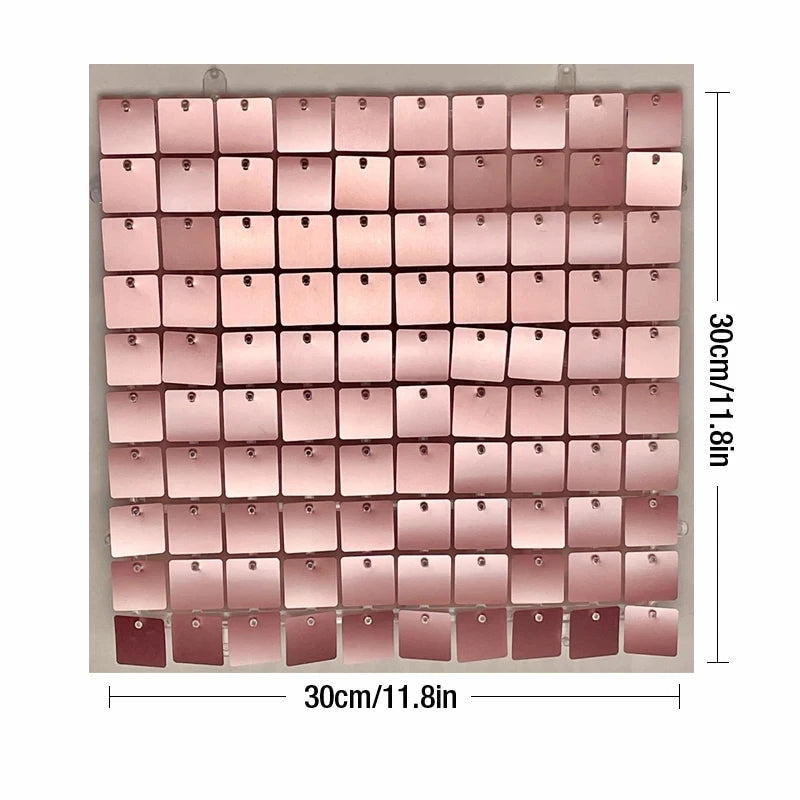Sequin Panel (Shimmer Wall) 18 Pcs