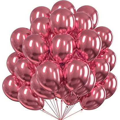 5inch Metallic latex balloons 25pcs