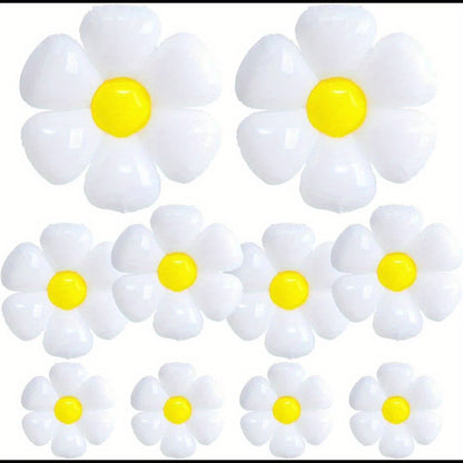 Daisy Balloons 10pcs