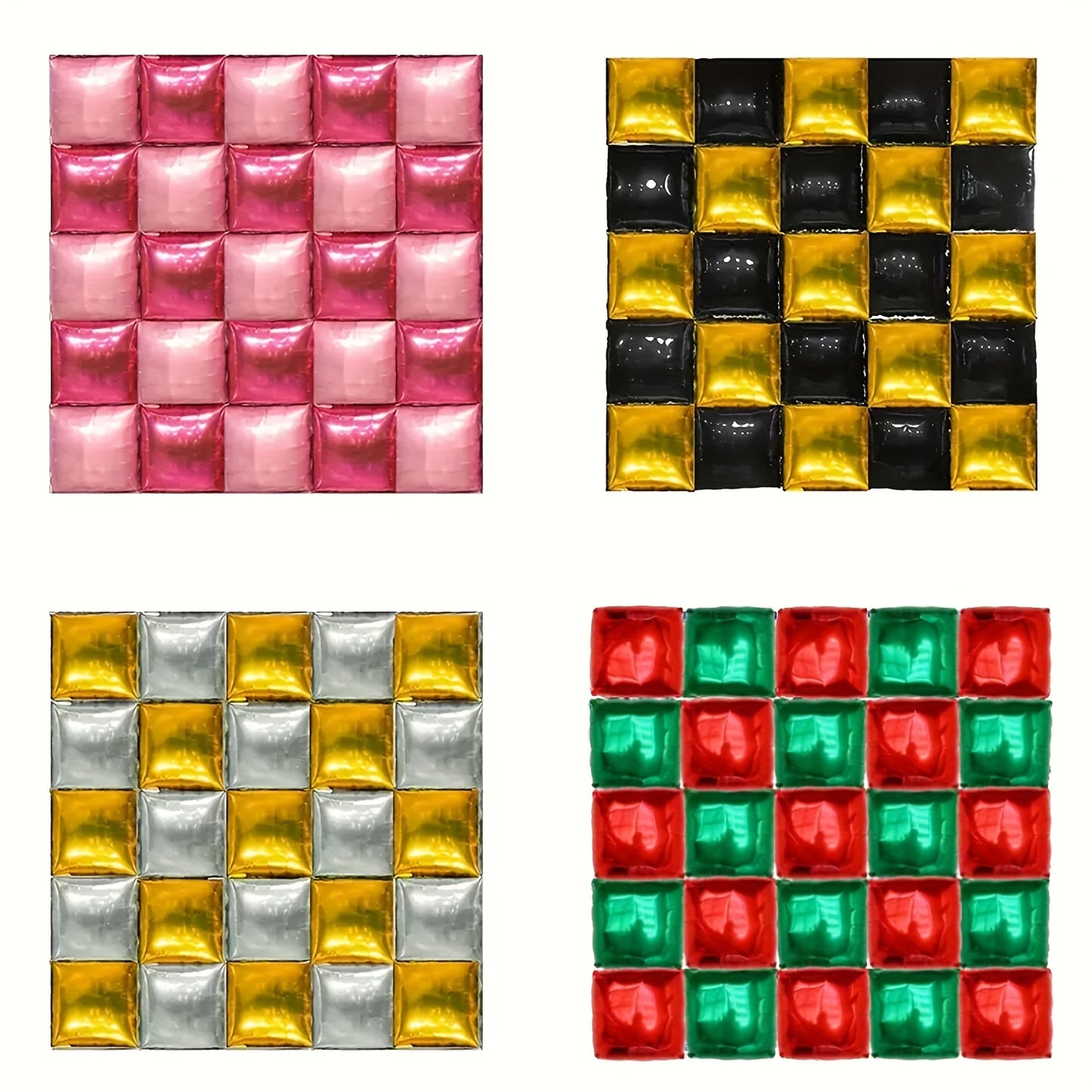 Foil balloon wall assorted packs 25pcs