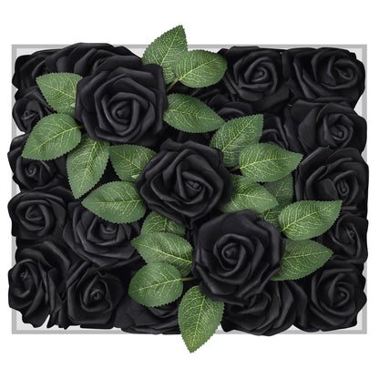 Artificial Foam Roses 25 pcs (Petalscentusia)