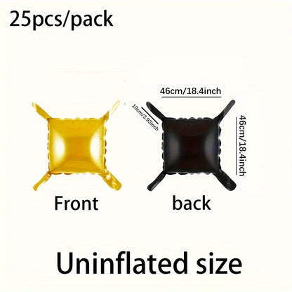 Foil balloon wall assorted packs 25pcs