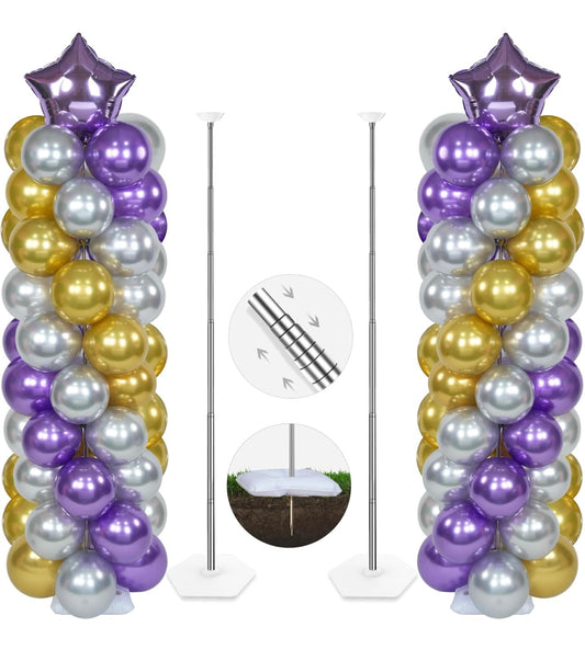 Telescopic Balloon Stand (Twin Pack)