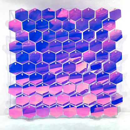 Hexagonal Sequin Panel (Shimmer Wall) 12/16/18pcs