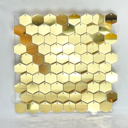 Hexagonal Sequin Panel (Shimmer Wall) 12/16/18pcs