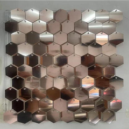 Hexagonal Sequin Panel (Shimmer Wall) 12/16/18pcs