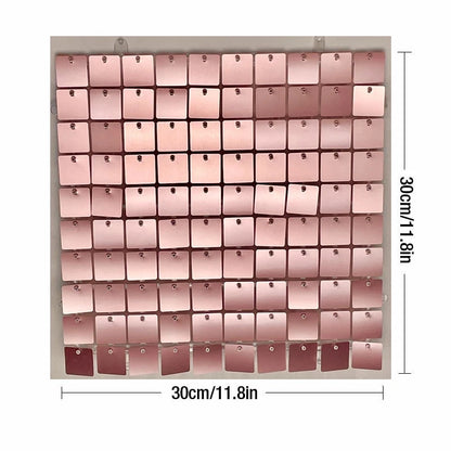 Sequin Panel (Shimmer Wall) 18 Pcs