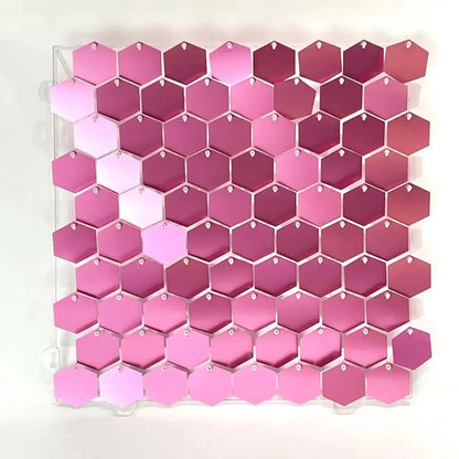Hexagonal Sequin Panel (Shimmer Wall) 12/16/18pcs