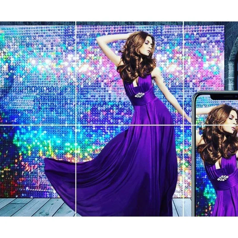 Hexagonal Sequin Panel (Shimmer Wall) 12/16/18pcs