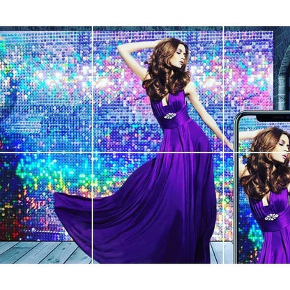 Hexagonal Sequin Panel (Shimmer Wall) 12/16/18pcs