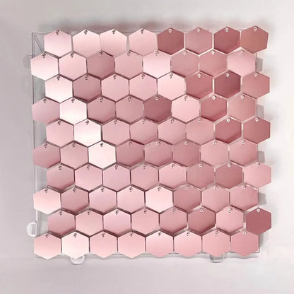 Hexagonal Sequin Panel (Shimmer Wall) 12/16/18pcs