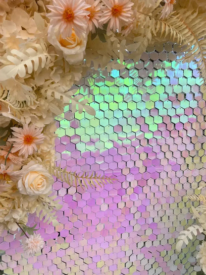 Hexagonal Sequin Panel (Shimmer Wall) 12/16/18pcs