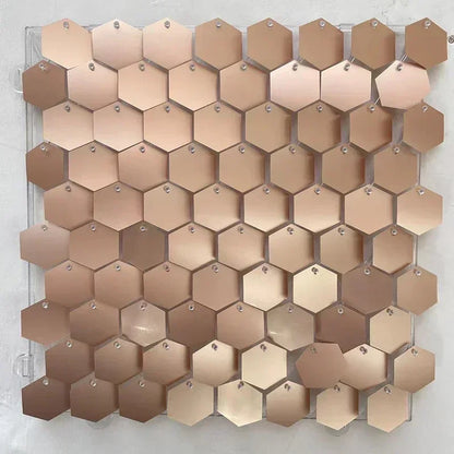 Hexagonal Sequin Panel (Shimmer Wall) 12/16/18pcs