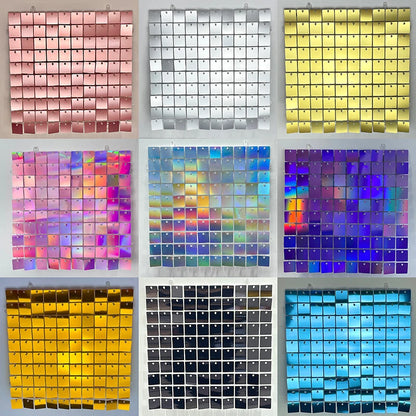 Sequin Panel (Shimmer Wall) 18 Pcs