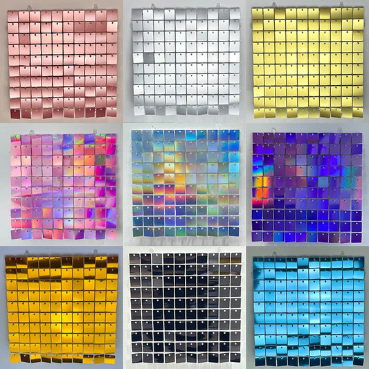 Sequin Panel (Shimmer Wall) 18 Pcs
