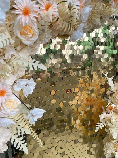 Hexagonal Sequin Panel (Shimmer Wall) 12/16/18pcs