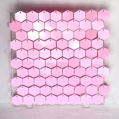 Hexagonal Sequin Panel (Shimmer Wall) 12/16/18pcs