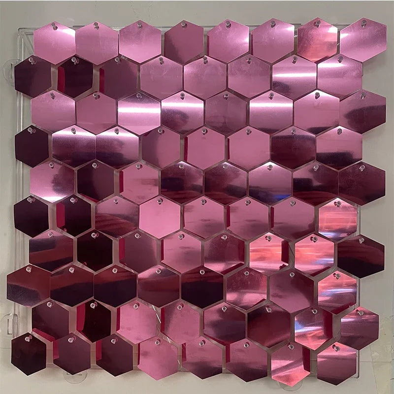 Hexagonal Sequin Panel (Shimmer Wall) 12/16/18pcs
