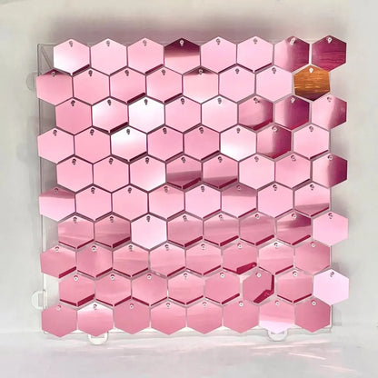 Hexagonal Sequin Panel (Shimmer Wall) 12/16/18pcs
