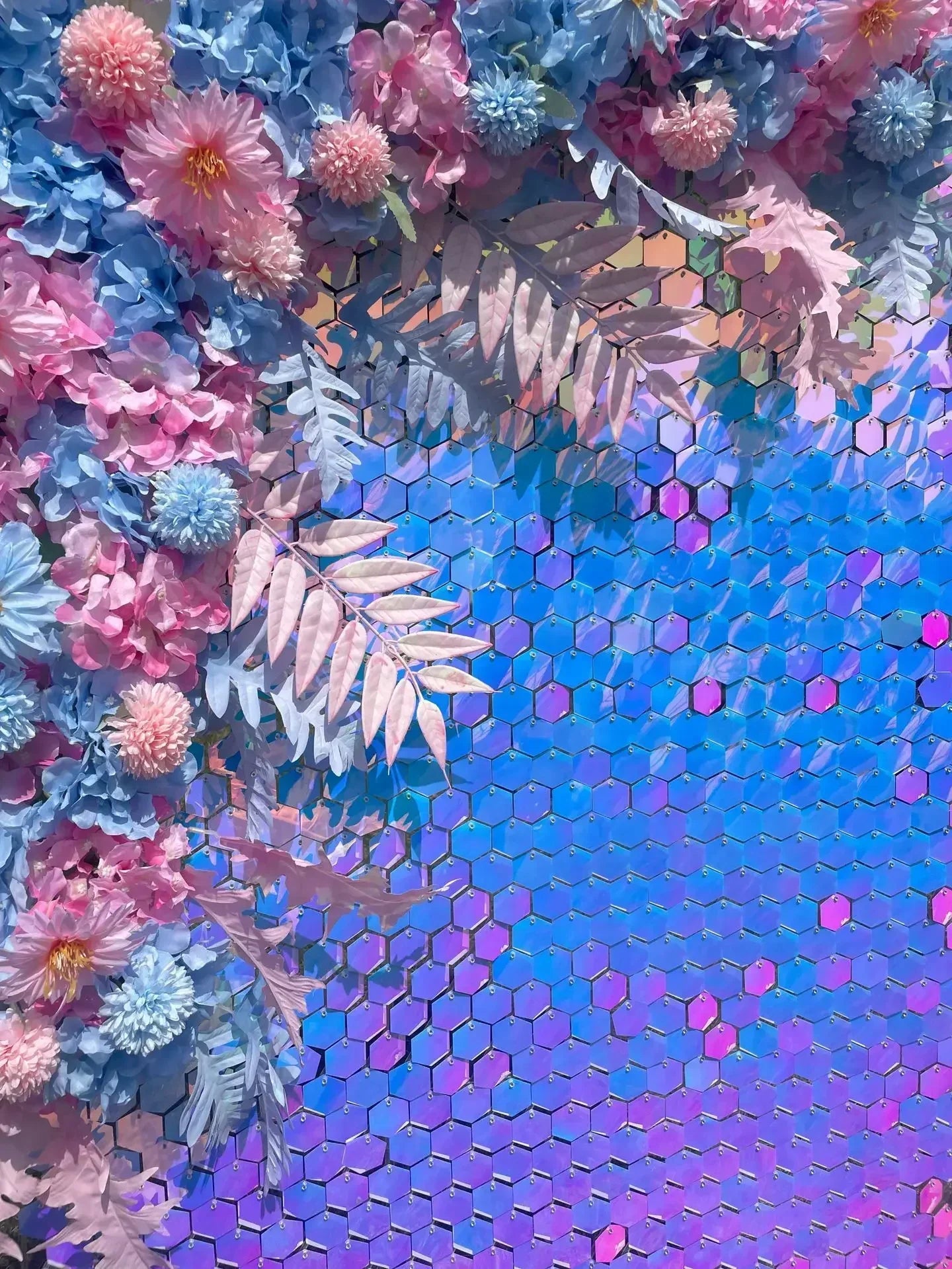 Hexagonal Sequin Panel (Shimmer Wall) 12/16/18pcs