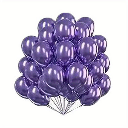 5inch Metallic latex balloons 25pcs