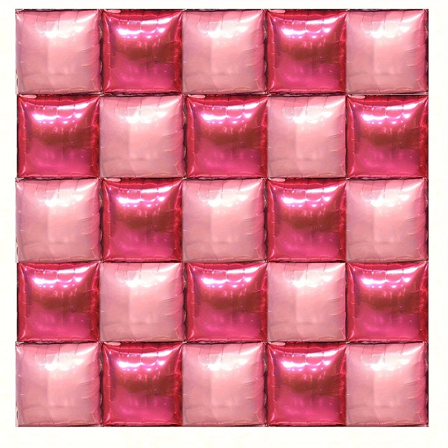 Foil balloon wall assorted packs 25pcs